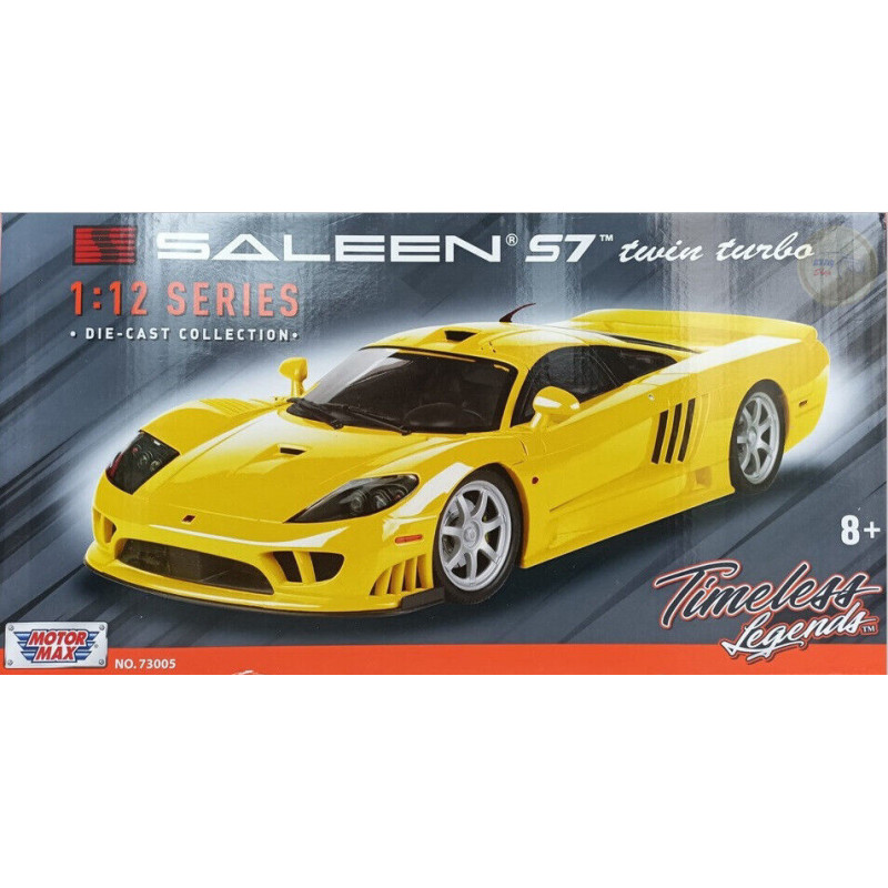 Motor Max 1 12 Saleen S7 jaune