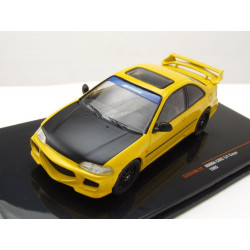 Ixo 1 43 Honda Civic Ej1 coupe 1995 jaune et noir