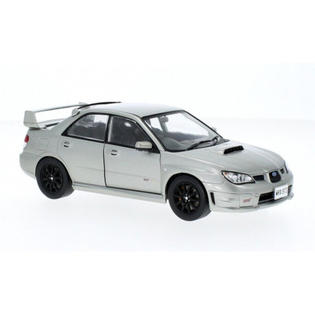 WB 1 24 Subaru Impreza Sti 2006 gris métal