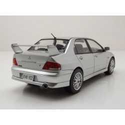 WB 1 24 Mistubishi Lancer Evo 7 2001 argent