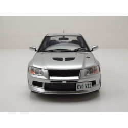 WB 1 24 Mistubishi Lancer Evo 7 2001 argent