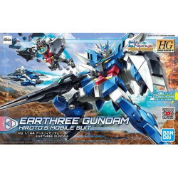 BANDAI EARTHREE GUNDAM HG