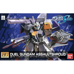 BANDAI DUEL ASSAULT SHROUD GUNDAM HG