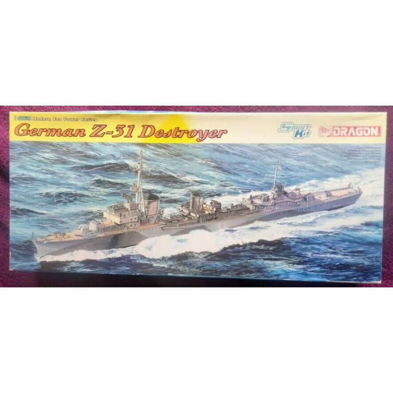 Dragon 1 350 German z-31 Destroyer
