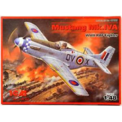 Icm 1 48 Mustang Mk.IVA WWII RAF Fighter