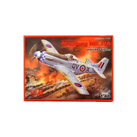 Icm 1 48 Mustang Mk.IVA WWII RAF Fighter