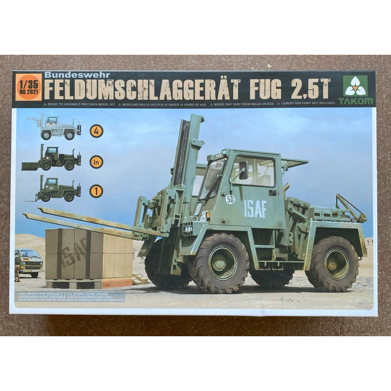 Takom Bundeswehr 1 35 Feldumschlaggerat Fug 2.5T