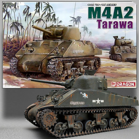 Dragon 1 35 M4a2 Tarawa