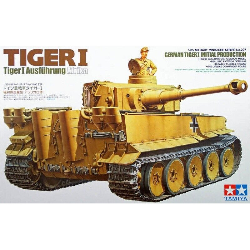 Tamiya 1 35 Tiger I Ausfuhrung Afrika