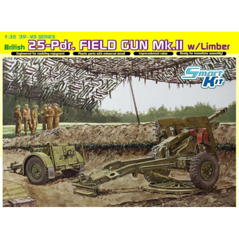Dragon 1 35 Field Gun Mk.II