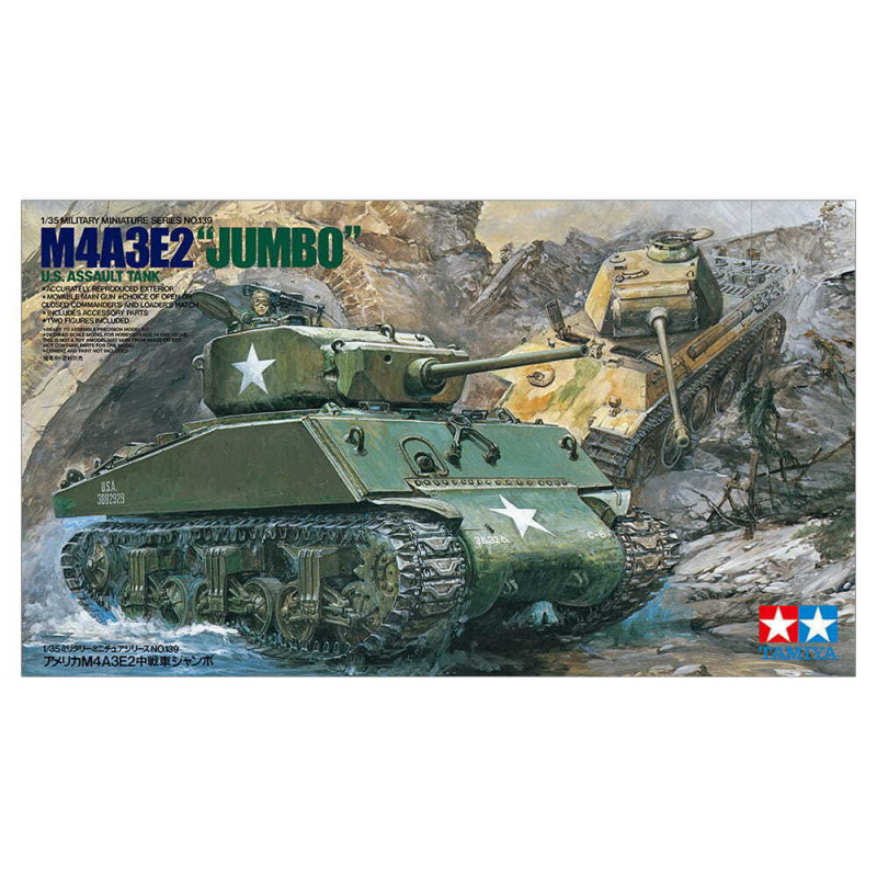 Tamiya 1 35 M4A3E2 Jumbo U.S Assault Tank