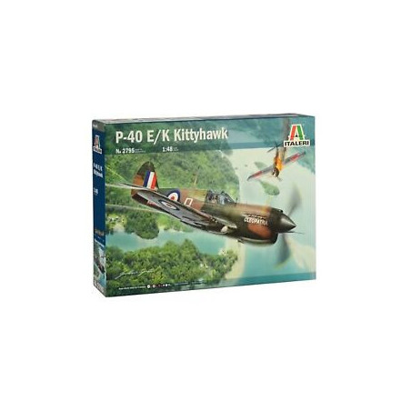 Italeri 1 48  P-40 E K Kittyhawk