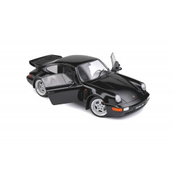Solido 1 18 Porsche 911 964 turbo noir 1990