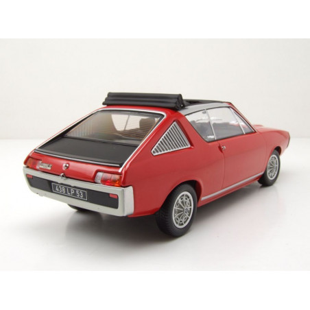 RENAULT 17 GORDINI découvrable rouge 1/18 R17 1975 3551091853718