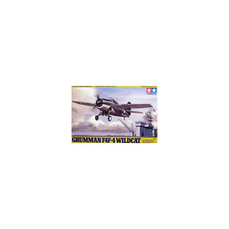 Tamiya Grumman F4F-4 Wildcat 1 48