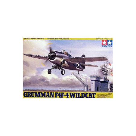Tamiya Grumman F4F-4 Wildcat 1 48