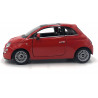 Motor Max 1 18 Fiat 500 rouge