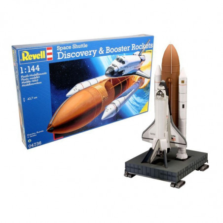 Revell 1 444 Space Shuttle Discovery & Booster Rockets