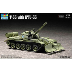 Trumpter 1 72 T-55 With BTU-55