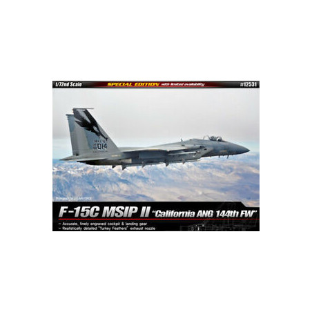 Academy 1 72 F-15c MSIP II California ANG 144th FW