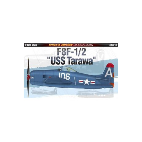 Academy 1 48 F8F-1,2 Uss Tarawa