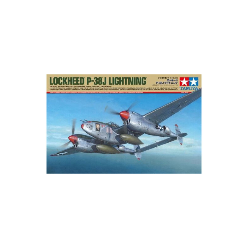 Tamiya 1 48 Lockheed P-38J Lightning