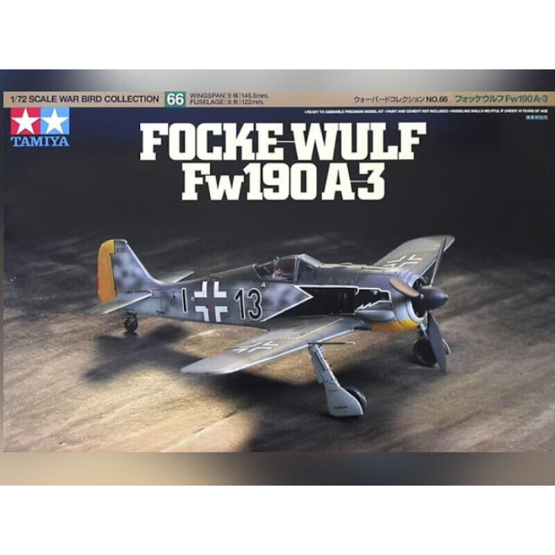 Tamiya 1 72 Fuck-Wolf Fw190 A-3