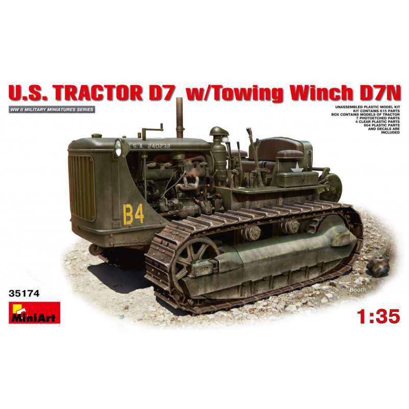 Mini art 1 35 U.S.Tractor D7