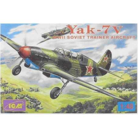 Icm 1 48 Yak-7V TrainerAircraft