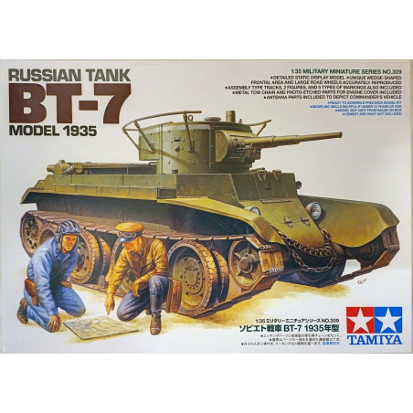 Tamiya 1 35 Russian Tank Bt-7 Model 1935