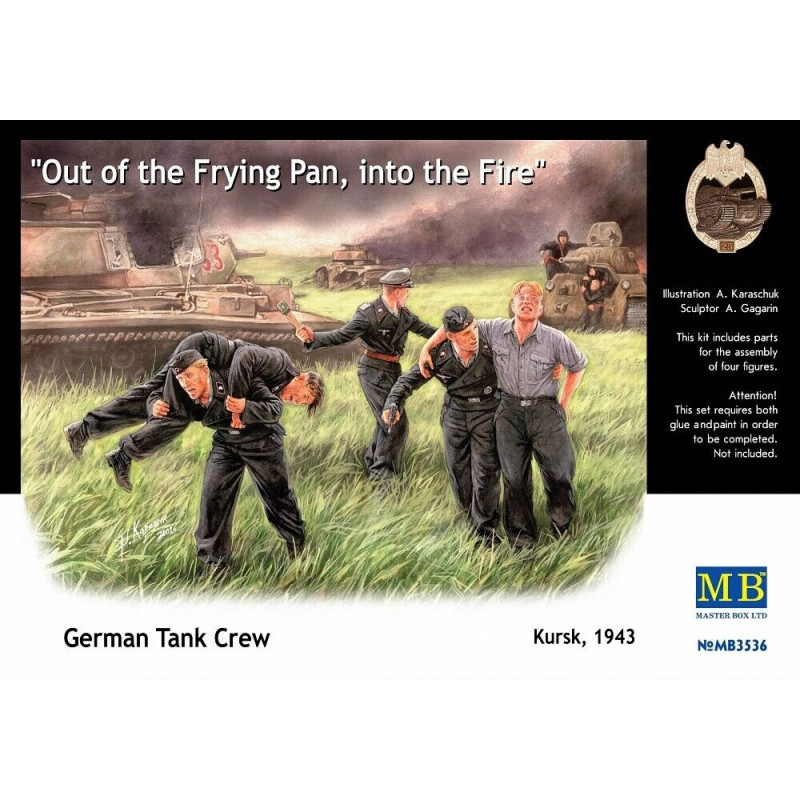 MB 1 35 Out of the Frying Pan INto the Fire German Tank Crew Kursk 1943