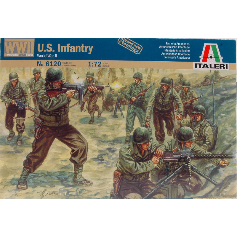 Italeri 1 72 U.S Infantry World War II
