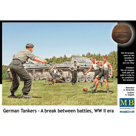 MB 1 35 German tankers A Breaks between Battles