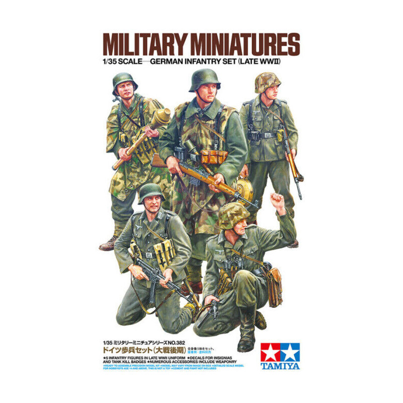 Tamiya 1 35 German Infantery Set Late WWII