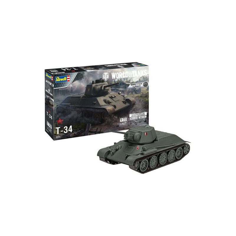 Revell 1 72 World of Tanks T-34