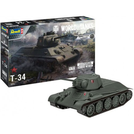 Revell 1 72 World of Tanks T-34