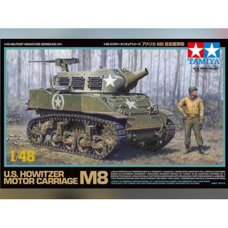 Tamiya 1 48 U.S. Howitzer Motor Carriage M8