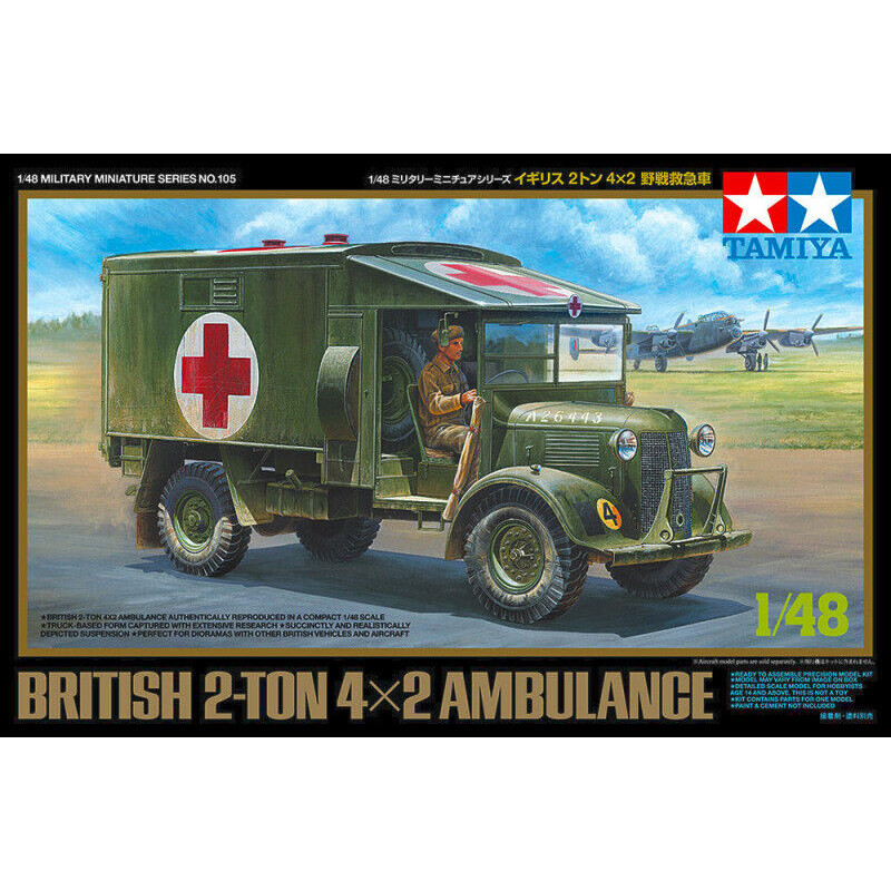 Tamiya 1 48 British 2-TON 4x2 Amblance