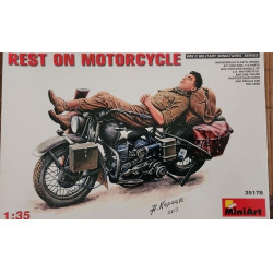 Miniart 1 35 Motorcycle Rest