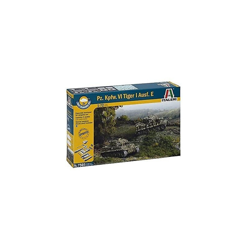 ITALERI, Chars Pz.Kpfw.VI Tiger I 1 72