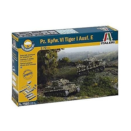 ITALERI, Chars Pz.Kpfw.VI Tiger I 1 72