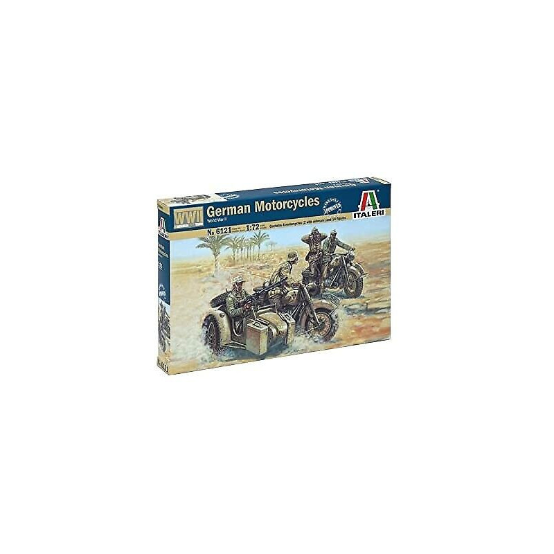 Italeri 1 72 German Motorcycle World War II