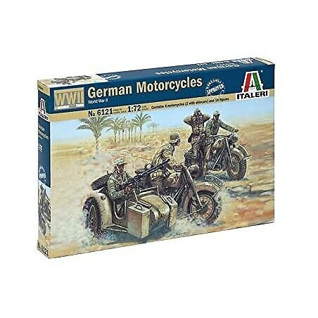 Italeri 1 72 German Motorcycle World War II