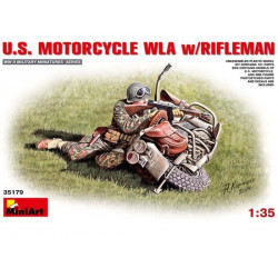 Miniart 1 35 U.S Mortorcycle WLA