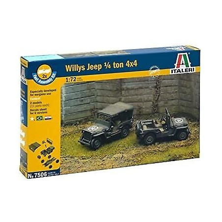 Italeri 1 72 Willys Jeep 1 4 Ton