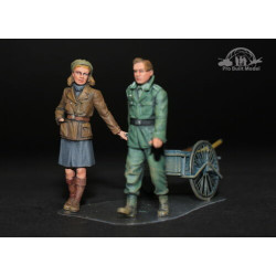 MB 1 35 Volkssturm Ammunition to the Frontline