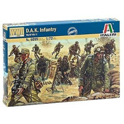 Italeri 1 72 D.A.K. Infantry