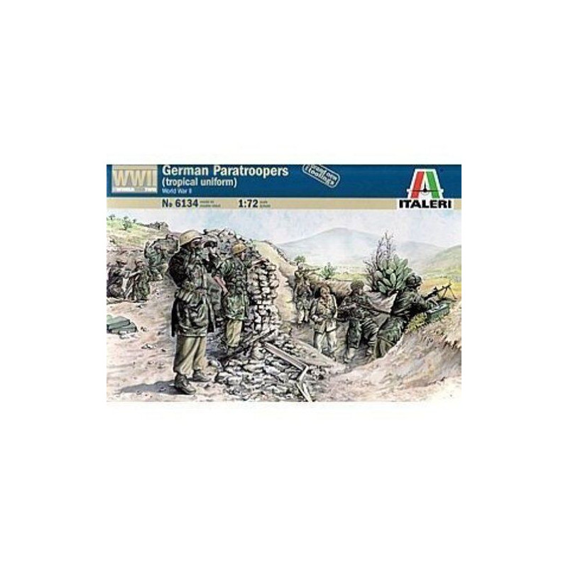 Italeri 1 72 German Paratroopers Tropical Uniform