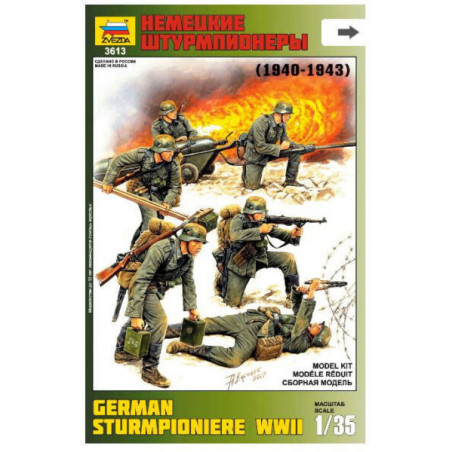 Zwezda 1 35 German Sturmpionniere