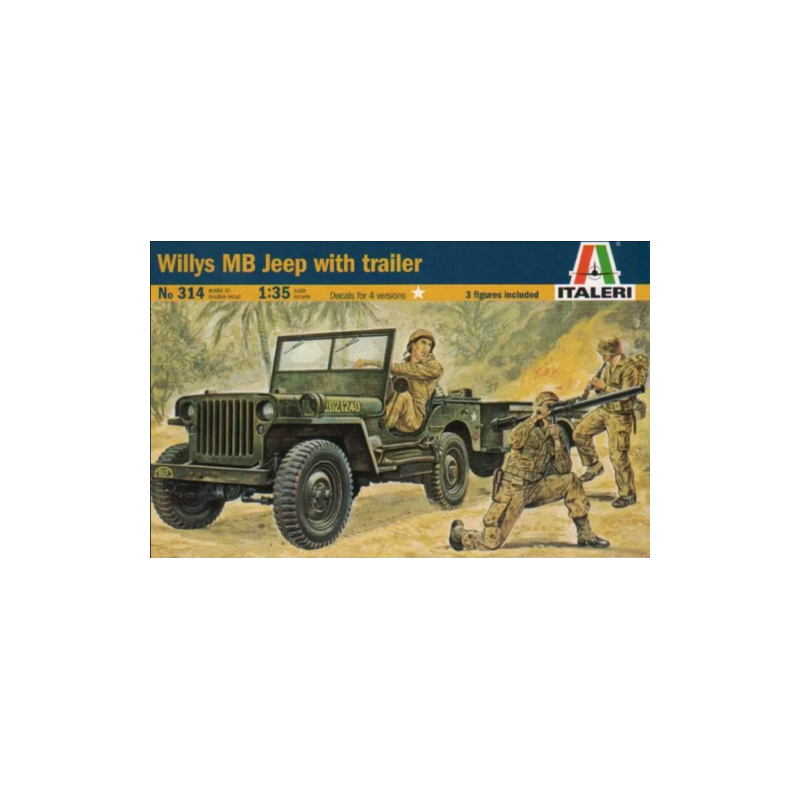 Italeri 1 35 Jeep Willys